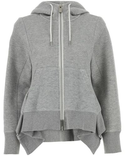 Sacai Sweatshirts - Gray