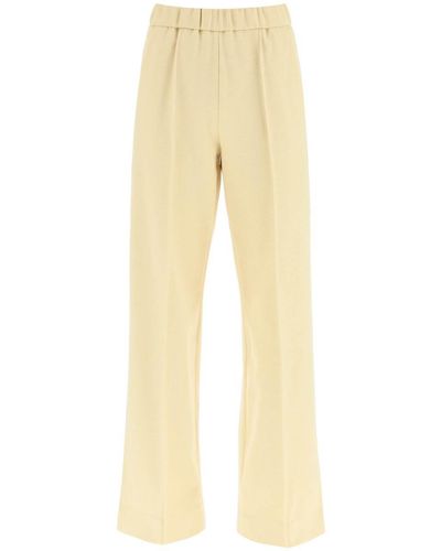 Jil Sander Yellow Relaxed-Fit Trousers