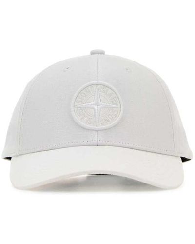 Stone Island Hats - White