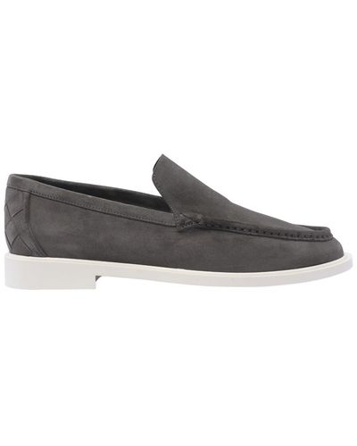 Bottega Veneta Flat Shoes - Gray