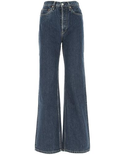 RE/DONE 70s Ultra High-waist Bootcut Jeans - Blue