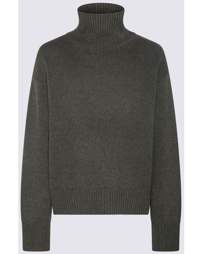 Givenchy Cashmere Oversized Turtle-Neck Jumper - Green