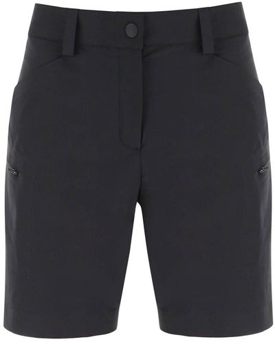 3 MONCLER GRENOBLE Multi-pocket Technical Shorts - Gray