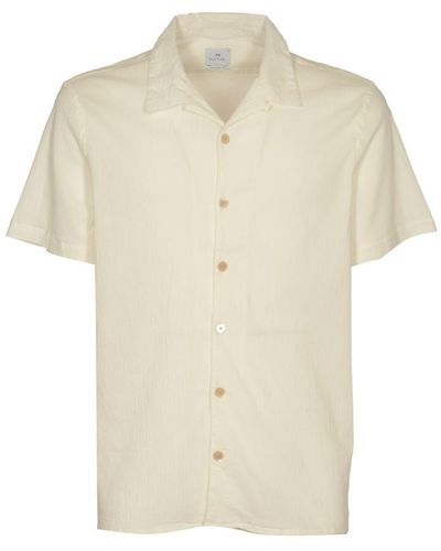 Paul Smith Shirts Beige - White