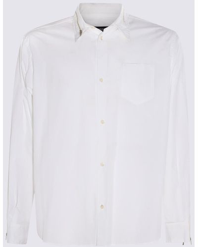 Undercover White Cotton Shirt