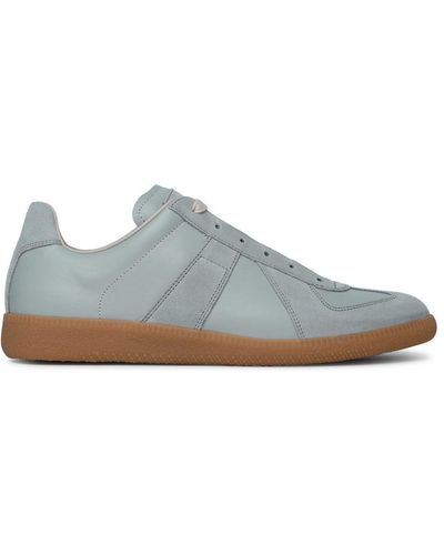 Maison Margiela 'Replica' Leather Sneakers - Gray