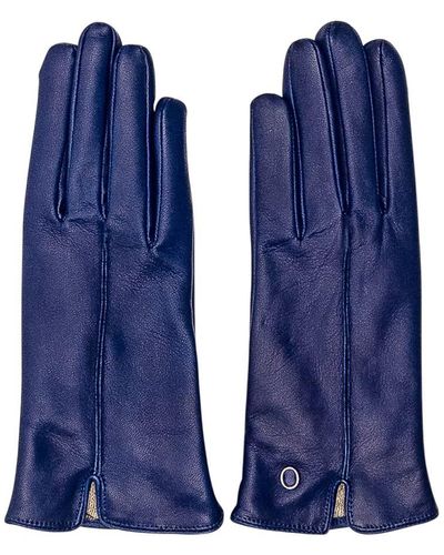 Orciani Gloves With Logo - Blue