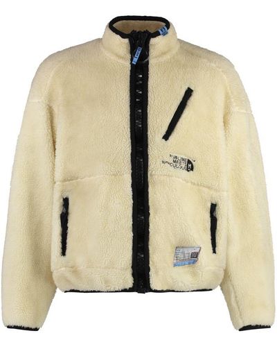 Maison Mihara Yasuhiro Fleece Bomber Jacket - Natural