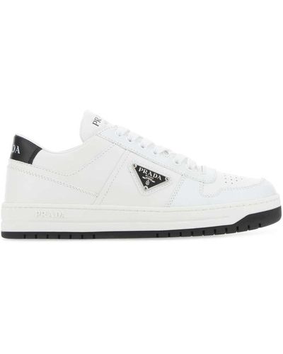 Prada White Logo Sneaker