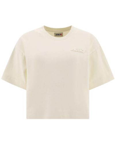 Autry T-Shirt With Logo - White