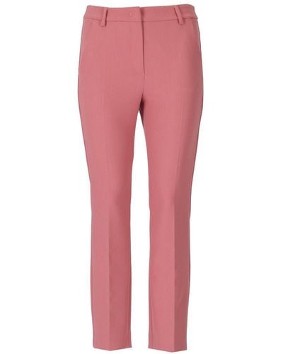 Weekend by Maxmara Rana Pink Trousers - Red