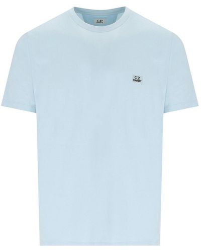 C.P. Company Jersey 30/1 Starlight T-Shirt - Blue