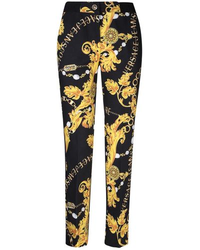 Versace Jeans Couture Trousers - Yellow