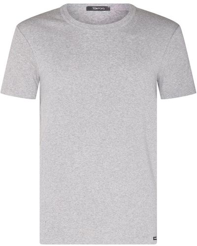 Tom Ford T-shirts And Polos Grey