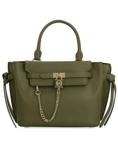 MICHAEL Michael Kors Hamilton Legacy Leather Handbag - Green