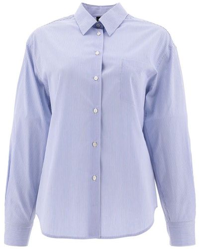 Aspesi Striped Shirt - Blue