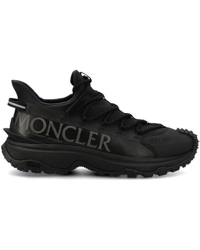 Moncler Trailgrip Lite2 Low Top Sneakers Shoes - Black