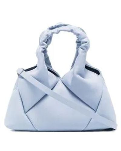 RECO Mini Didi Padded Leather Tote Bag - Blue