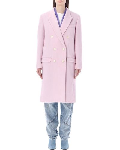 Pink Isabel Marant Coats for Women | Lyst
