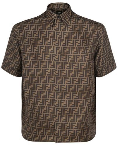 Fendi Shirts - Brown