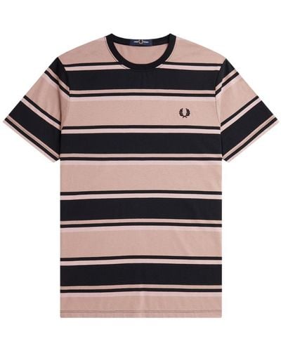 Fred Perry Fp Bold Stripe T-shirt Clothing - Multicolor