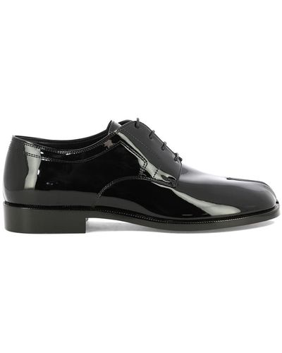 Maison Margiela Tabi Lace-up Brogues - Black