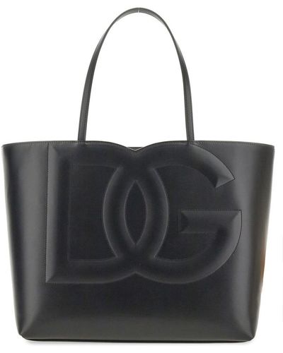 Dolce & Gabbana Medium Shopping Bag - Black