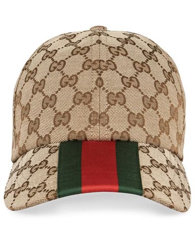 Gucci Gg Original Baseball Cap - Natural