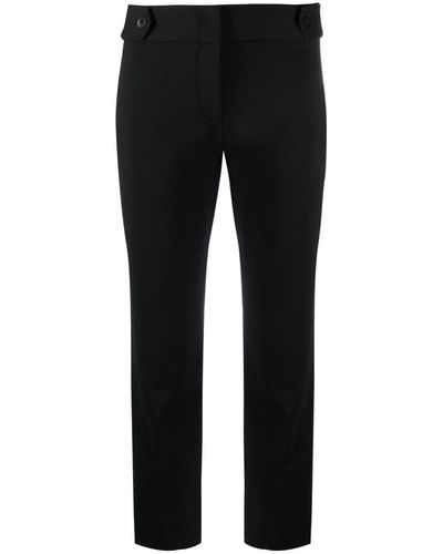 MICHAEL Michael Kors Cropped Mid-rise Pants - Black