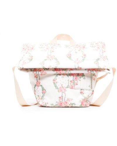 Simone Rocha Small Bow Tie Backpack - White