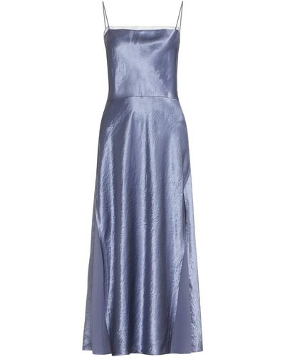 Vince Satin Dress - Blue