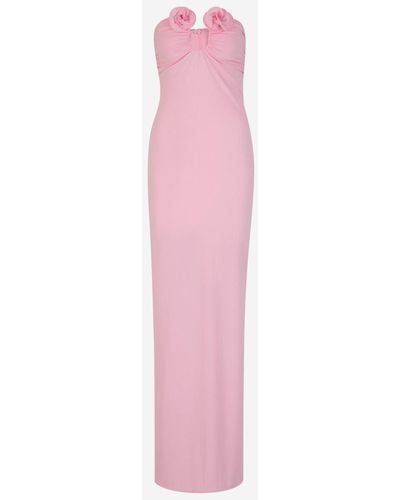 Magda Butrym Floral Maxi Dress - Pink