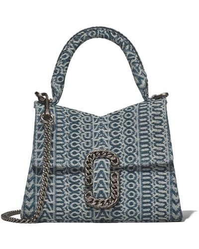 Marc Jacobs The Mini Top Handle Bags - Blue