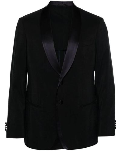 Giorgio Armani Soho Tuxedo Jacket Clothing - Black