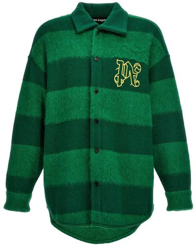 Palm Angels Rugby Jackets - Green