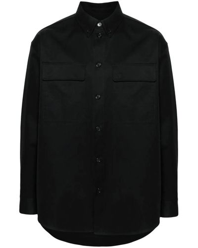 Off-White c/o Virgil Abloh Military Overshirt Clothing - Black