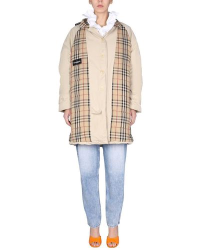 1/OFF Trench Remade Burberry - Natural