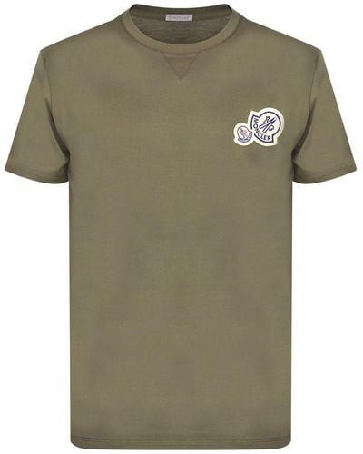 Moncler Cotton Tshirt - Green