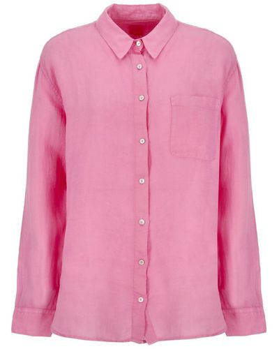 120% Lino Shirts - Pink