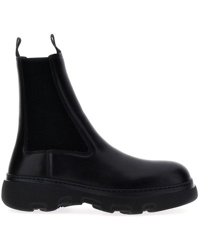 Burberry Chelsea Boots, Ankle Boots - Black