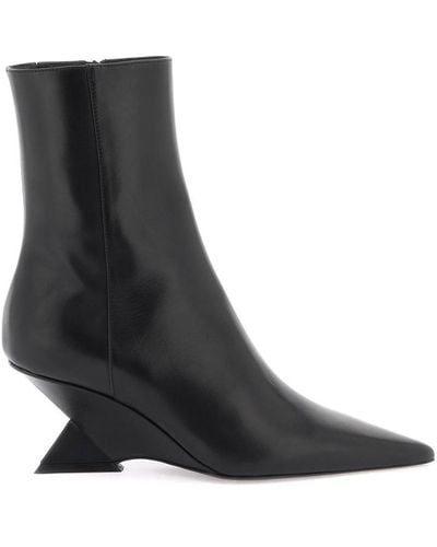 The Attico 'cheope' Ankle Boots - Black
