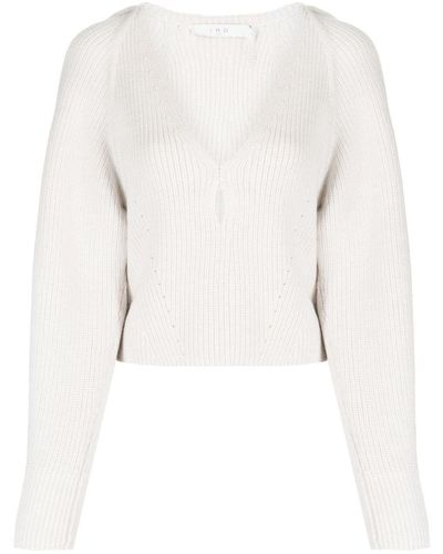 IRO Adsila V-neck Sweater - Natural