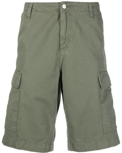 Carhartt Logo-patch Cargo Shorts - Green