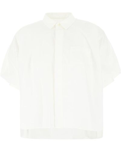 Sacai Shirts - White