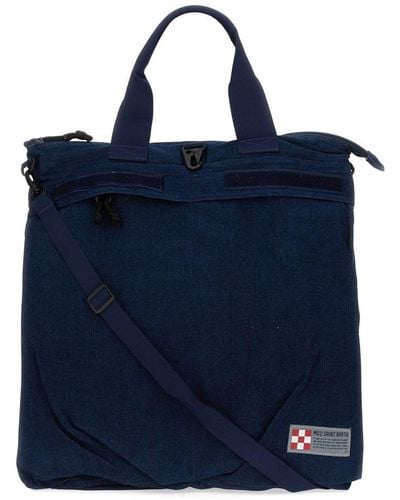 Mc2 Saint Barth Canvas Backpack - Blue