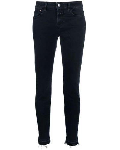 Closed Baker Mid-rise Skinny Jeans - Blue