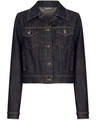 Dolce & Gabbana Denim Jacket Clothing - Black