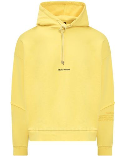 A BETTER MISTAKE Hoodie - Yellow