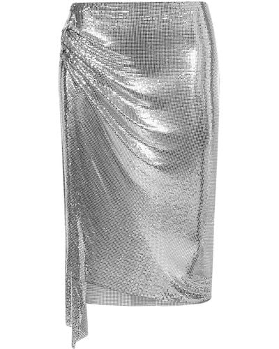 Rabanne Skirts Silver - Gray
