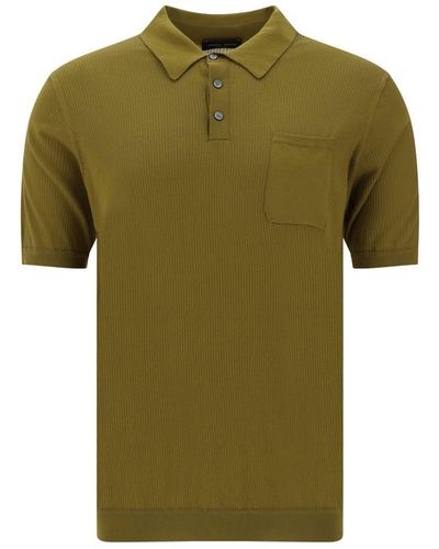 Roberto Collina Polo Shirts - Green